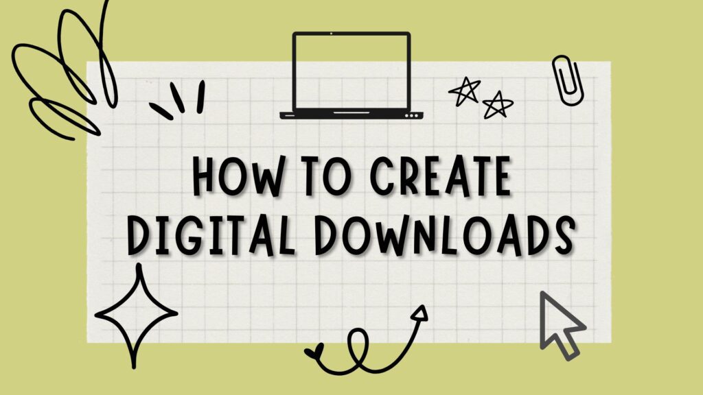 digital downloads Etsy