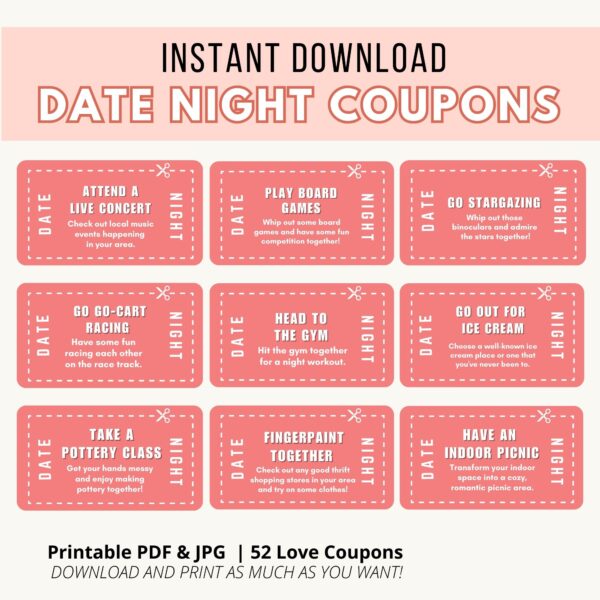 Date NIght Coupons