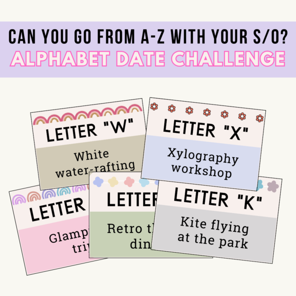 A-Z date ideas