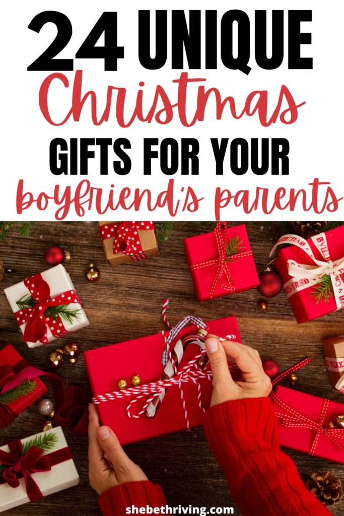 christmas gifts for boyfriend's parents