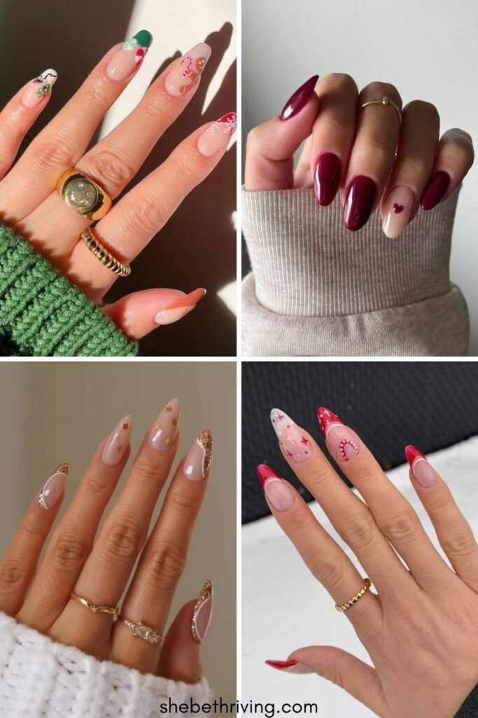 christmas nail designs and ideas
