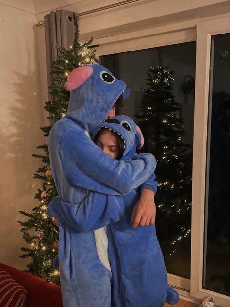 matching couple pajamas christmas