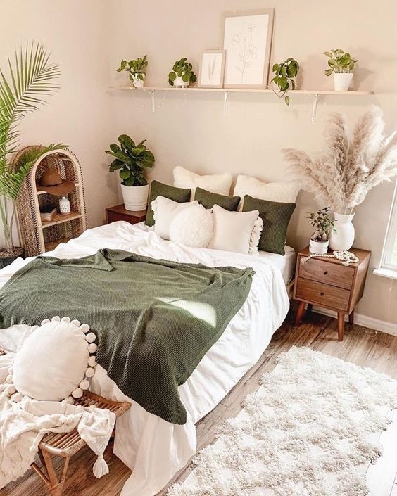 27 Earthy Bedroom Ideas To Make Your Room Feel Cozy and Alive