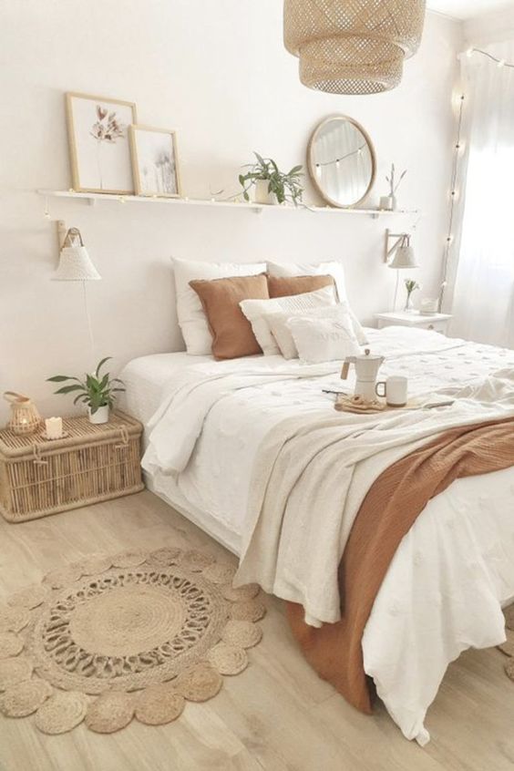 earthy bedroom ideas aesthetic