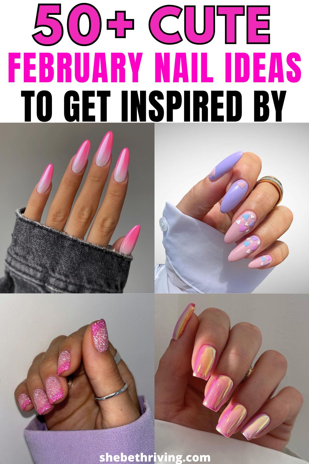 52 Cute February Nails Ideas To Steal Your Heart
