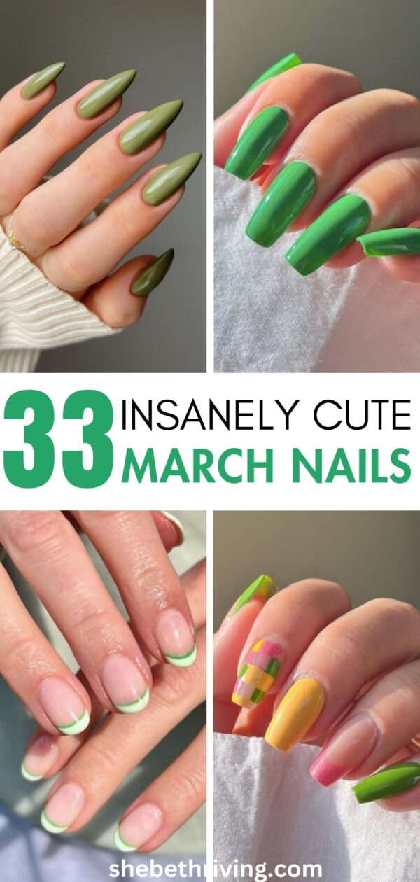 33 Cute March Nail Designs To Make You Feel Lucky
