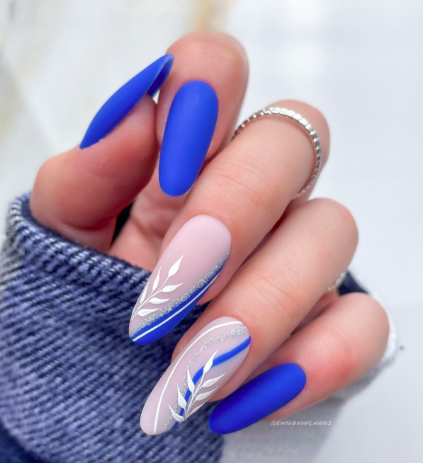 blue nail art ideas