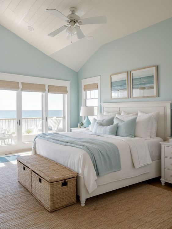 bedroom ideas coastal