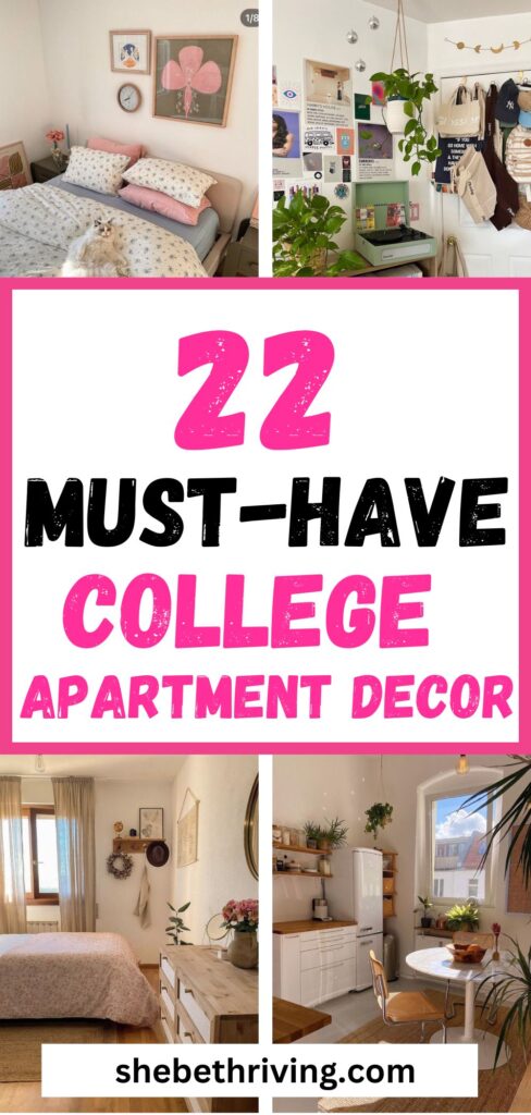 college apartment decor ideas