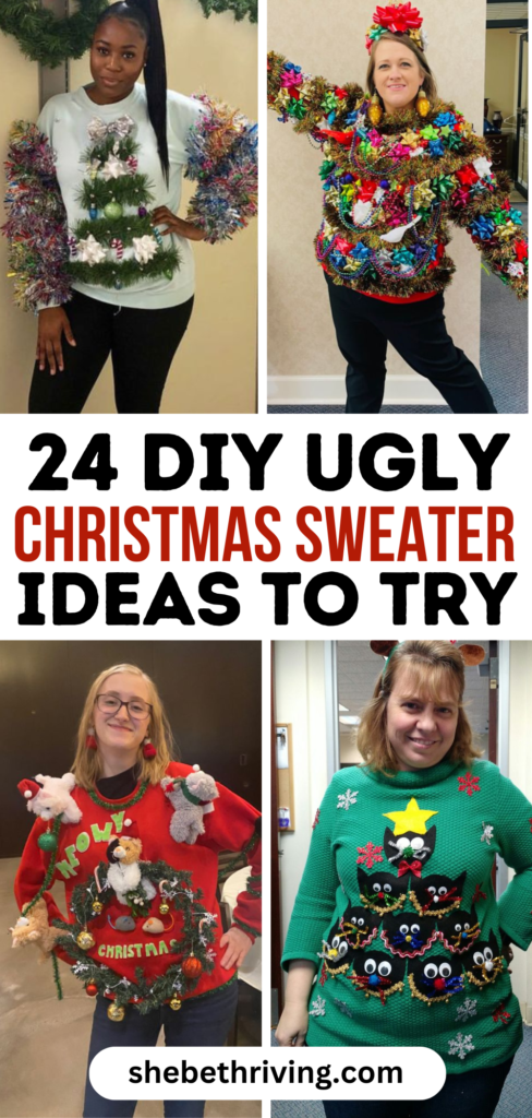 DIY Ugly Christmas Sweater Ideas